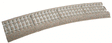 0-72 3-Rail Roadbed - Curved Sections -- 0-72 Full Curve