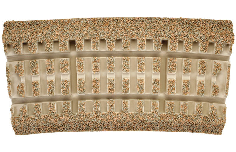 0-72 3-Rail Roadbed - Curved Sections -- 0-72 1/2 Curve