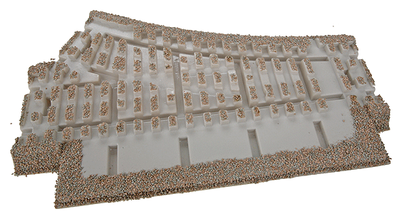 3-Rail Roadbed Switches and Crossings -- O-36 Right Hand Switch