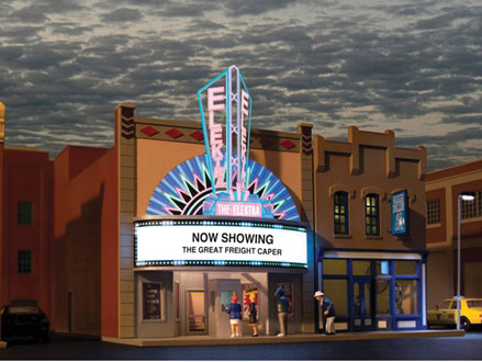 Elektra Theatre -- Assembled - 7-3/8 x 12-3/4 x 9-3/8"  18.7 x 32.4 x 23.8cm