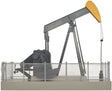 Operating Oil Pump -- Orange, Black