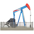 Operating Oil Pump -- Red, White, Blue