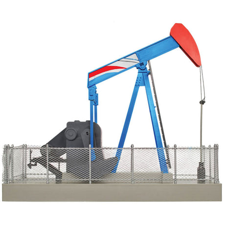 Operating Oil Pump -- Red, White, Blue