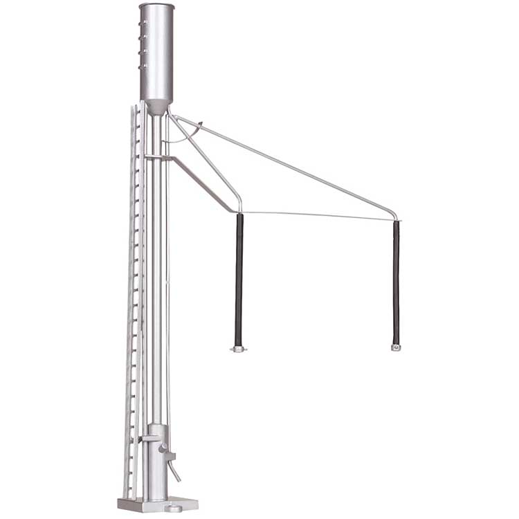 Sanding Tower -- Assembled - Painted, Unlettered (silver)