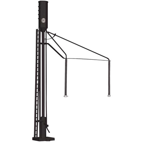 Sanding Tower -- Assembled - Norfolk & Western (black)