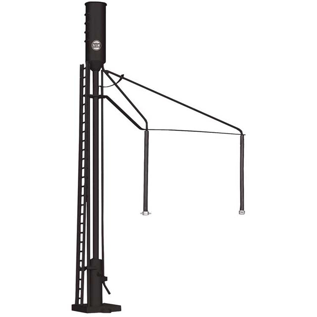 Sanding Tower -- Assembled - Norfolk & Western (black)