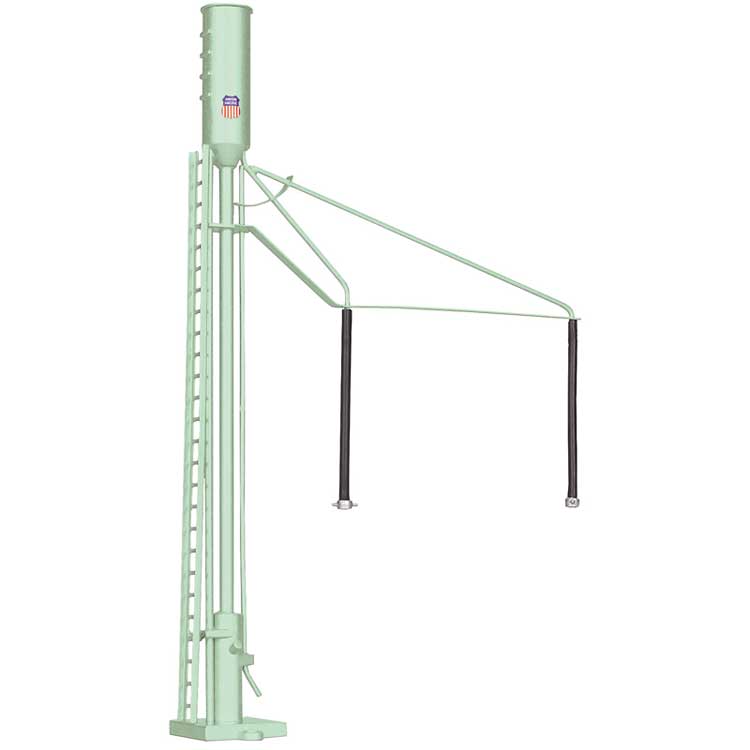 Sanding Tower -- Assembled - Union Pacific (MOW green)