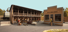 Jack's Lumber Company -- Kit - Office: 5-1/8 x 7-11/16 x 4-3/4  Bin: 13-1/4 x 6-1/2 x 5-1/8"