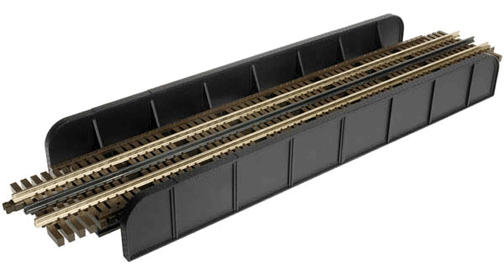 Atlas O (TM) Through Plate Grider Bridge, 3-Rail -- Single Track