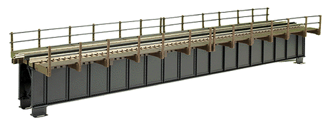 Deck Girder Bridge -- 3-Rail