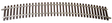 Code 148 Solid Nickel Silver 2-Rail -- 40.5" Radius Full Curve Track (Circle = 16 Pieces)