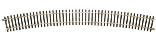 Code 148 Solid Nickel Silver 2-Rail Curve Track -- 54.0" Radius Full Curve Track (Circle = 16 Pieces)
