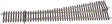 Code 148 Solid Nickel Silver 2-Rail -- #5 Left Hand Turnout