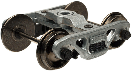 70-Ton Roller Bearing 2-Rail Freight Car Trucks -- 1 Pair