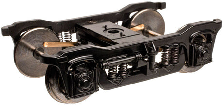 2-Rail Passenger Trucks -- Black pkg(2)