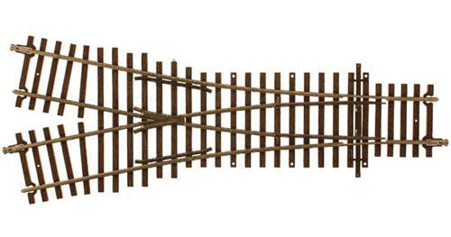 Code 148 Solid Nickel Silver 2-Rail -- Wye Turnout