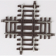 Code 148 Solid Nickel Silver 2-Rail -- 90-Degree Crossing
