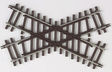Code 148 Solid Nickel Silver 2-Rail -- 45-Degree Crossing