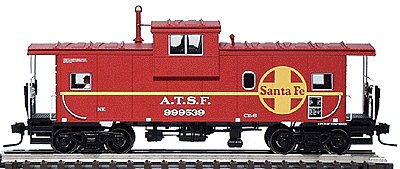 Extended Vision Caboose 2-Rail -- ATSF #1
