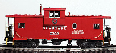 Extended Vision Caboose 2-Rail -- Seaboard #5700