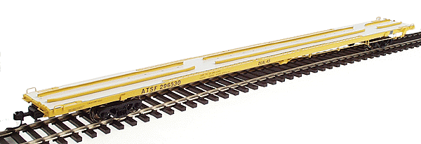 89'-4" Intermodal Flatcar 2-Rail -- Santa Fe
