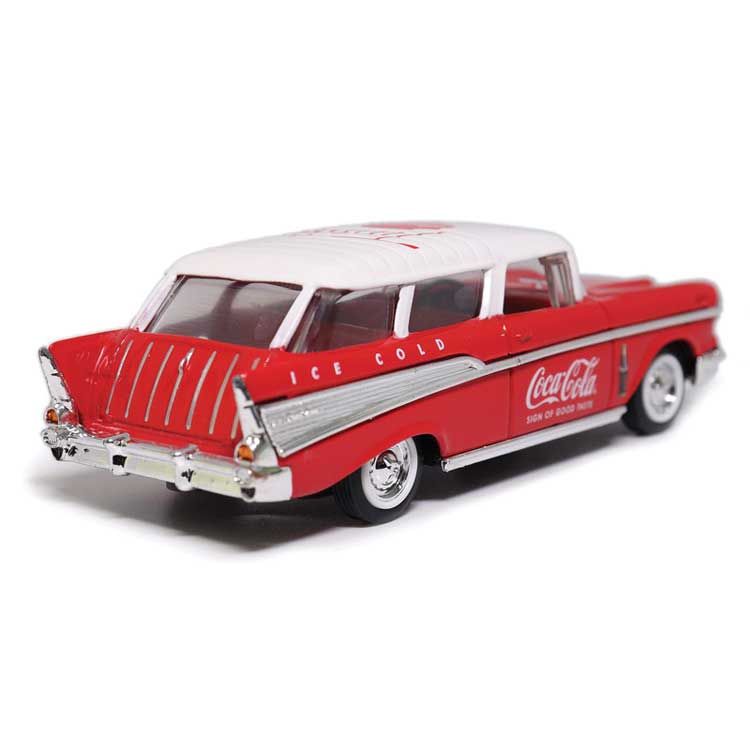 1957 Chevrolet Nomad Station Wagon - Assembled -- Coca-Cola (red, white, Sign of Good Taste)