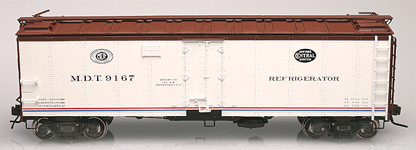 40' Steel Reefer - 3-Rail -- Merchants Despatch