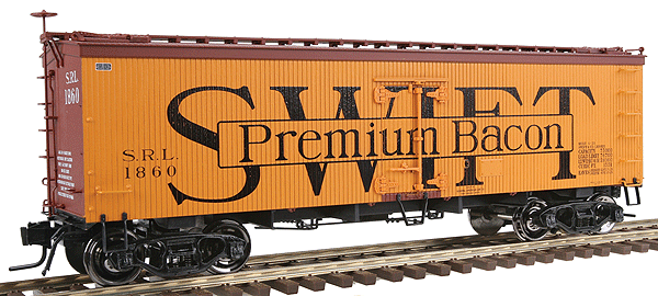 Steam Era Classics(TM) 36' Wood Reefer 2-Rail -- Swift