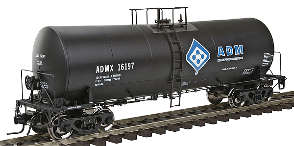 Atlas O Master(TM) 17,600 Trinity Corn Syrup Tank Car, 2-Rail -- Archer-Daniel-Midland (Molecule)