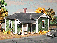Old Man Dan's House -- 4 x 4 x 2-1/4"  10 x 10 x 5.6cm