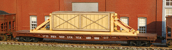 Wood Crate w/Dunnage (Bracing) Load - Laser-Cut Ki
