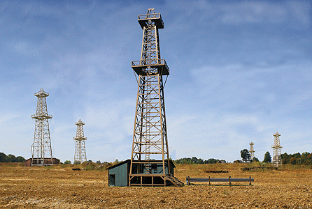 LASERkit(TM) Laser Cut Wood Kit - Glenwood No. 2 Oil Derrick -- 9-3/4 x 8-1/4 x 27-1/2"  24.7 x 20.9 x 69.8cm