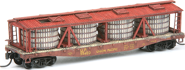 Pickle Car Conversion - Kit -- Fits Red Caboose Flatcar
