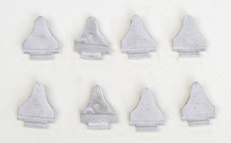 Wheel Stops -- Unpainted Metal Castings pkg(4)