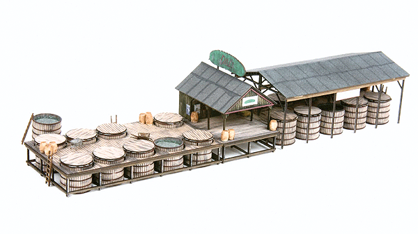 The Pickle Works G. R. Dill & Sons Salting Station - LASERkit(R) -- Kit - 16 x 3-3/4 x 3" 40.6 x 9.6 x 7.6cm