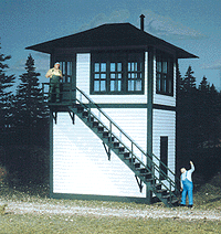Interlocking Tower - LASERkit(R) -- Kit - 2-1/4 x 1-3/4 x 4"  5.6 x 4.3 x 10cm