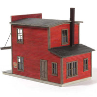 Sanders Grocery and Supply -- Laser-Cut Wood Kit - 2-1/2 x 4-3/4 x 3-3/8"  6.4 x 12.1 x 8.6cm