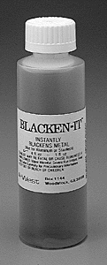 Blacken-It Weathering Solution -- For Metal - 4oz  118mL