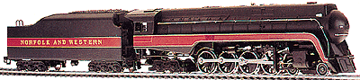 Steam Loco - 4-8-4 - Norfolk & Western Class J w/Smoke Unit