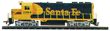 EMD GP35 Powered -- Santa Fe #2894