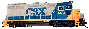 EMD GP35 Powered -- CSX #4404