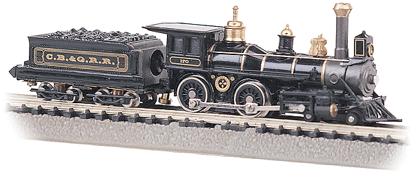 4-4-0 American - Standard DC -- Chicago, Burlington & Quincy