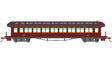 1900s-Era 60' Passenger Car - Ready to Run -- Pennsylvania Railroad #8169