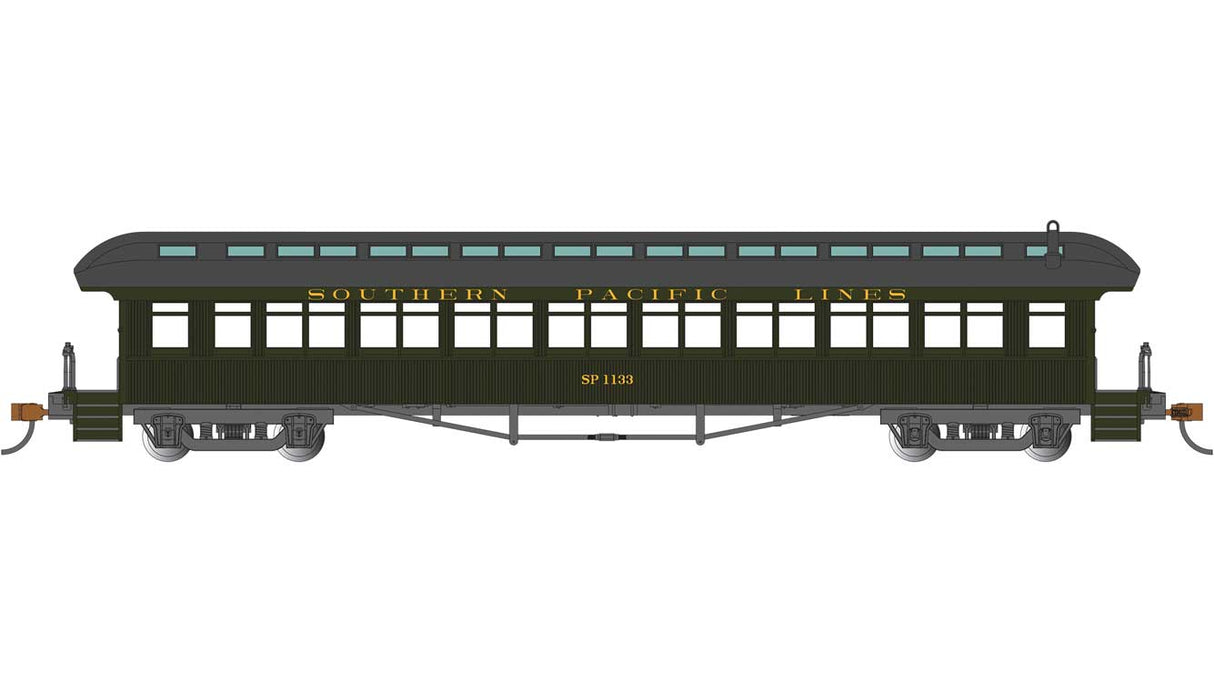 1900s-Era 60' Passenger Car - Ready to Run -- Southern Pacific #1133