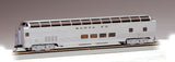 Budd 85' Full-Length Dome with Lights - Ready-to-Run - Silver Series(R) -- Santa Fe (silver)-2
