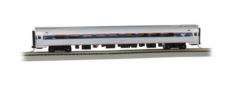 Amfleet 85' Coach - Ready to Run - Silver Series(R) -- Amtrak 82803 (Phase VI Coachclass, silver, blue, red)