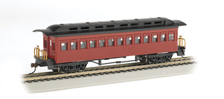 1860 - 1880 Wood Coach - Ready to Run - Silver Series(R) -- Painted, Unlettered (red)-2