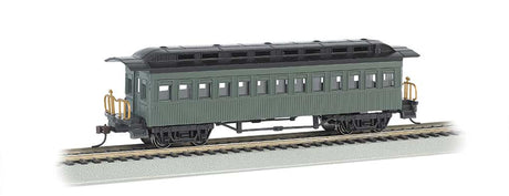 1860 - 1880 Wood Coach - Ready to Run - Silver Series(R) -- Painted, Unlettered (green)