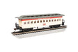 1860 - 1880 Wood Coach - Ready to Run - Silver Series(R) -- Union Pacific (pale yellow, red, gray)
