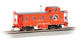 Slanted Offset-Cupola Caboose - Ready to Run -- Great Northern #X-9